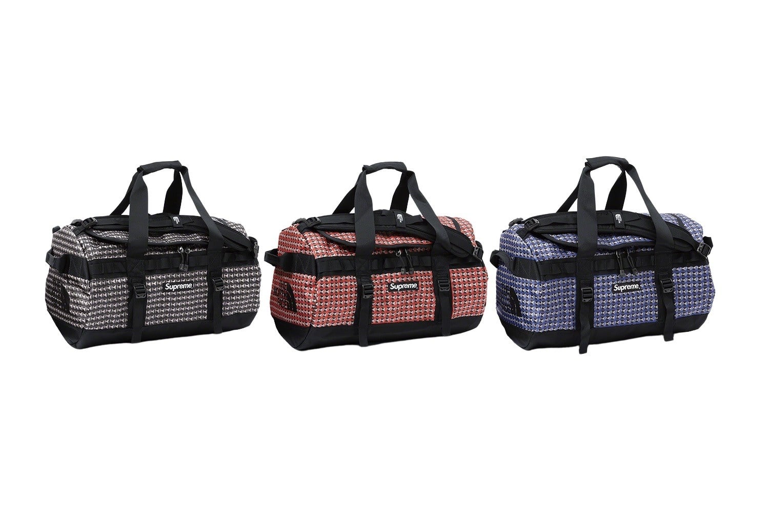 Supreme®/The North Face® Studded Small Base Camp Duffle Bag
